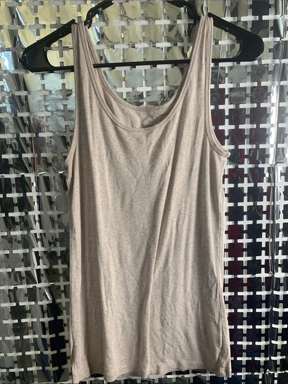 Mossino Women's Sleeveless Tank Top - Neutral Taupe